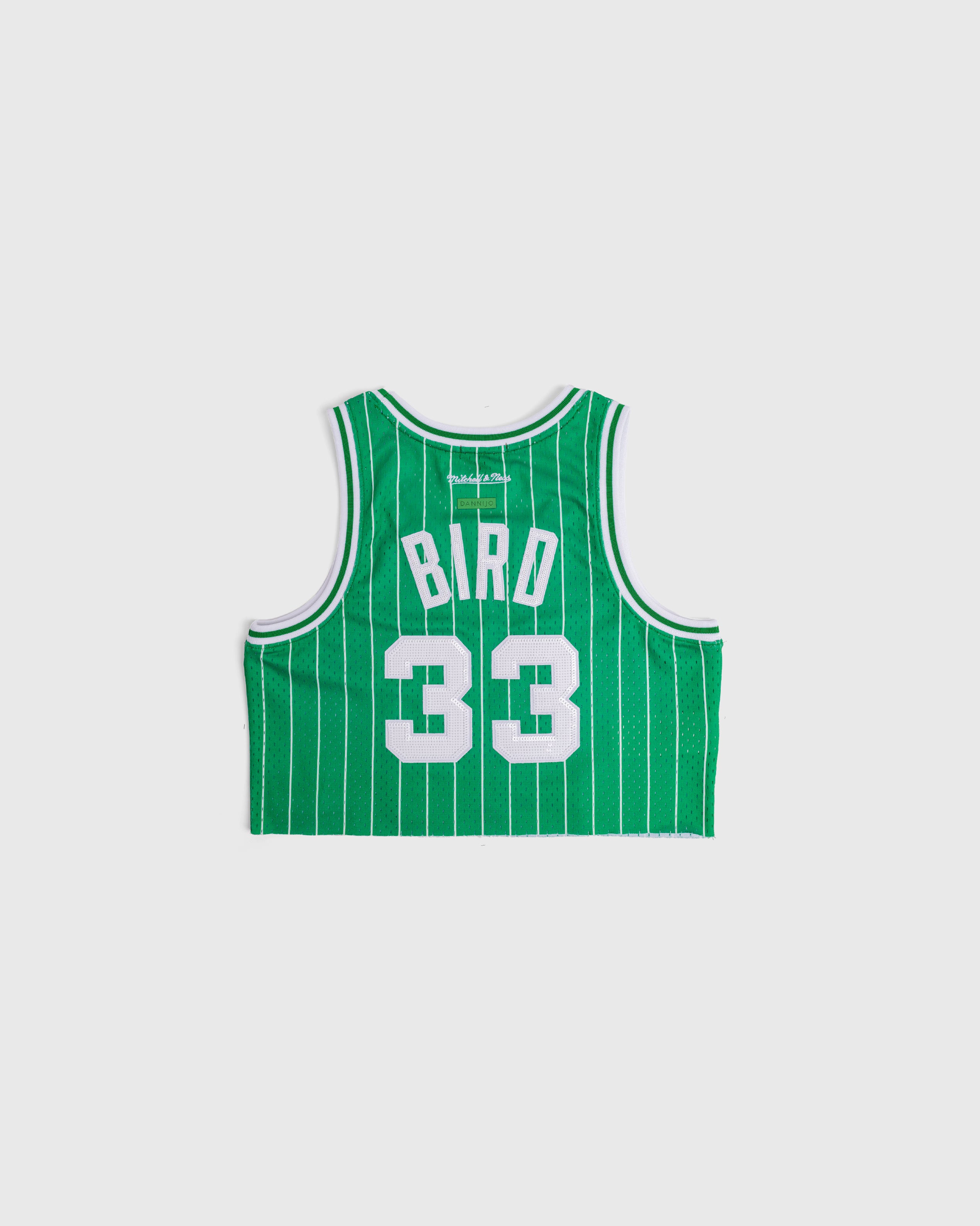 Larry Bird Boston Celtics Crop Jersey