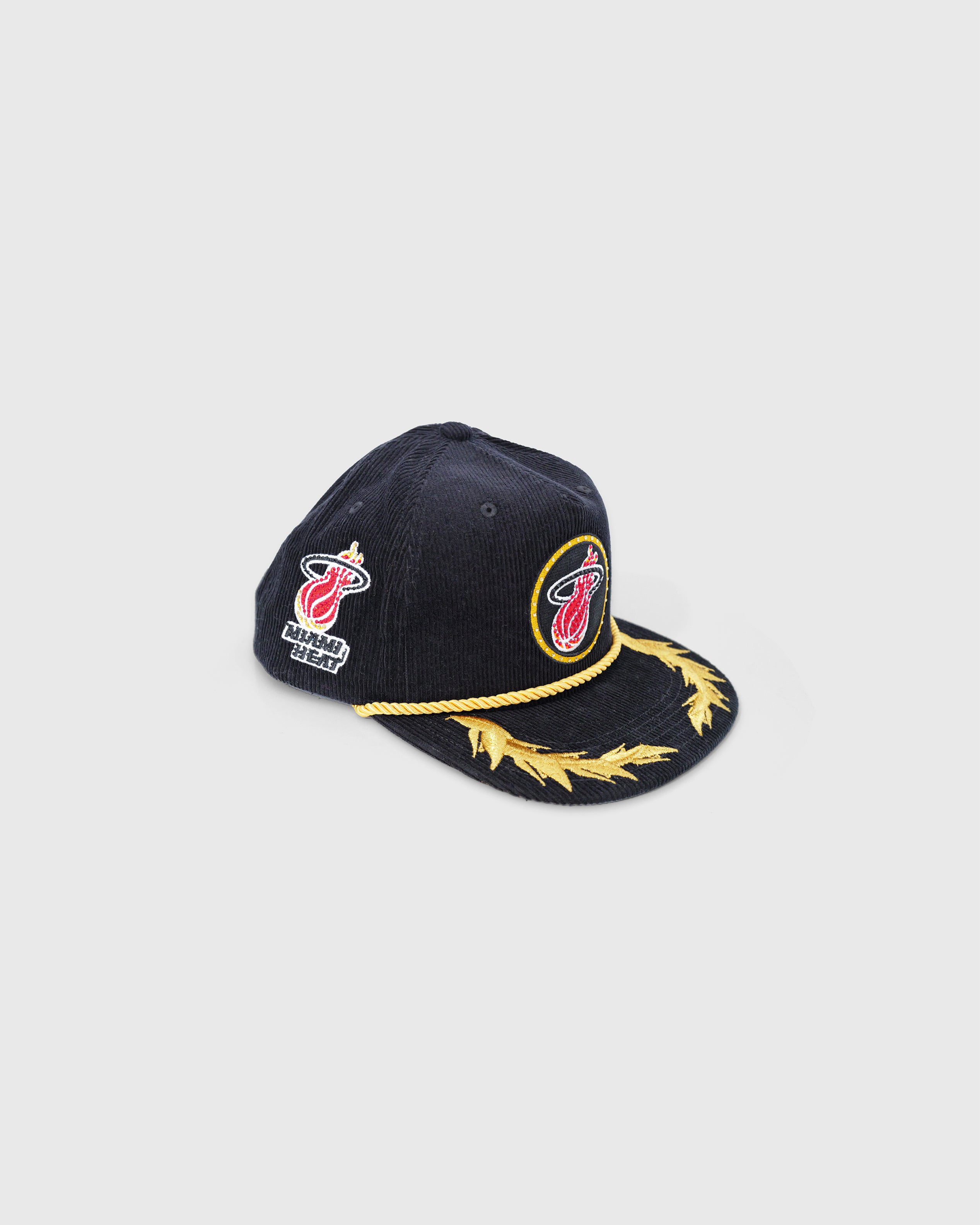 Miami Heat Corduroy Rhinestone Snapback Hat