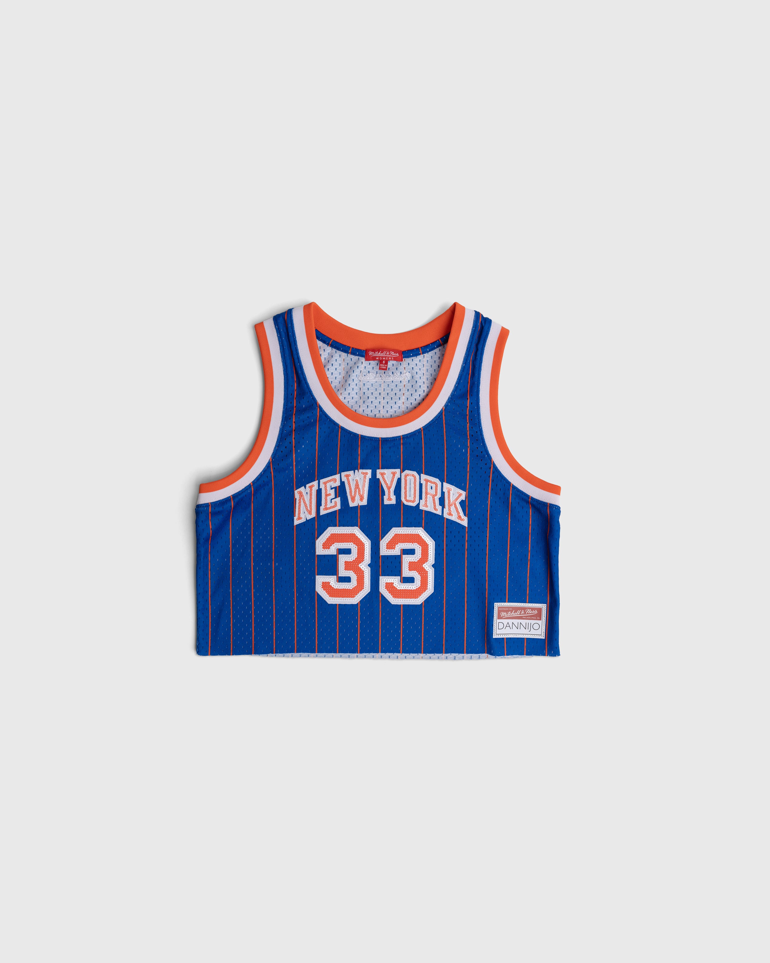 Patrick Ewing New York Knicks Crop Jersey