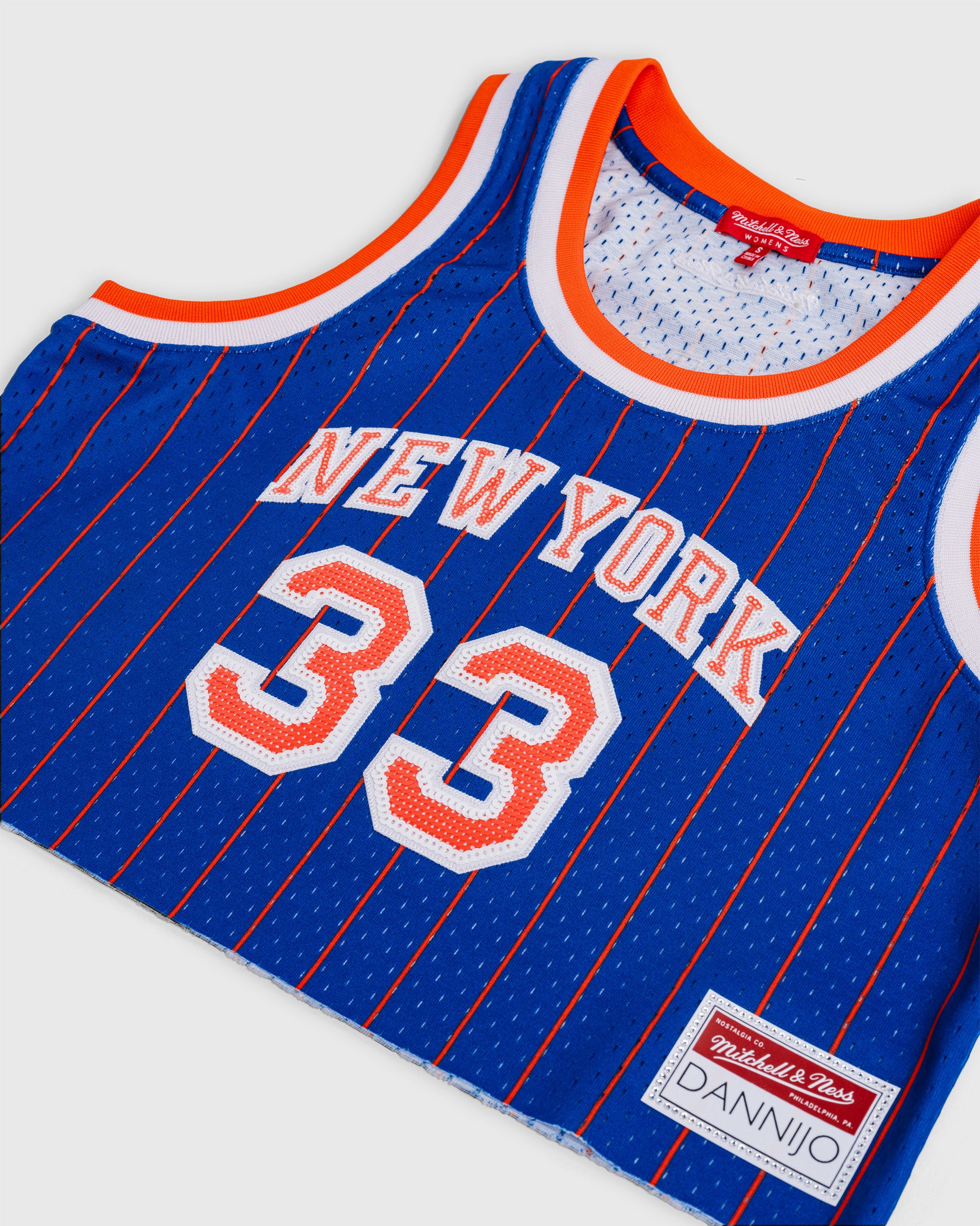 Patrick Ewing New York Knicks Crop Jersey