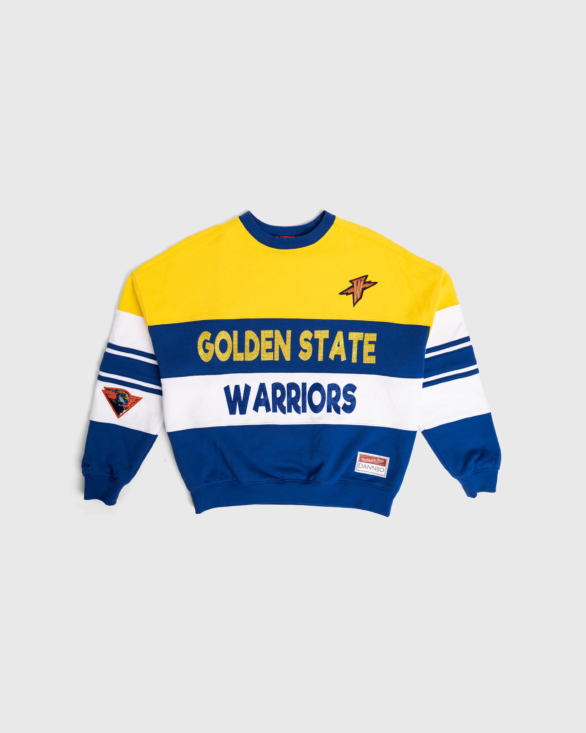 Golden State Warriors Blocked Crewneck Sweatshirt