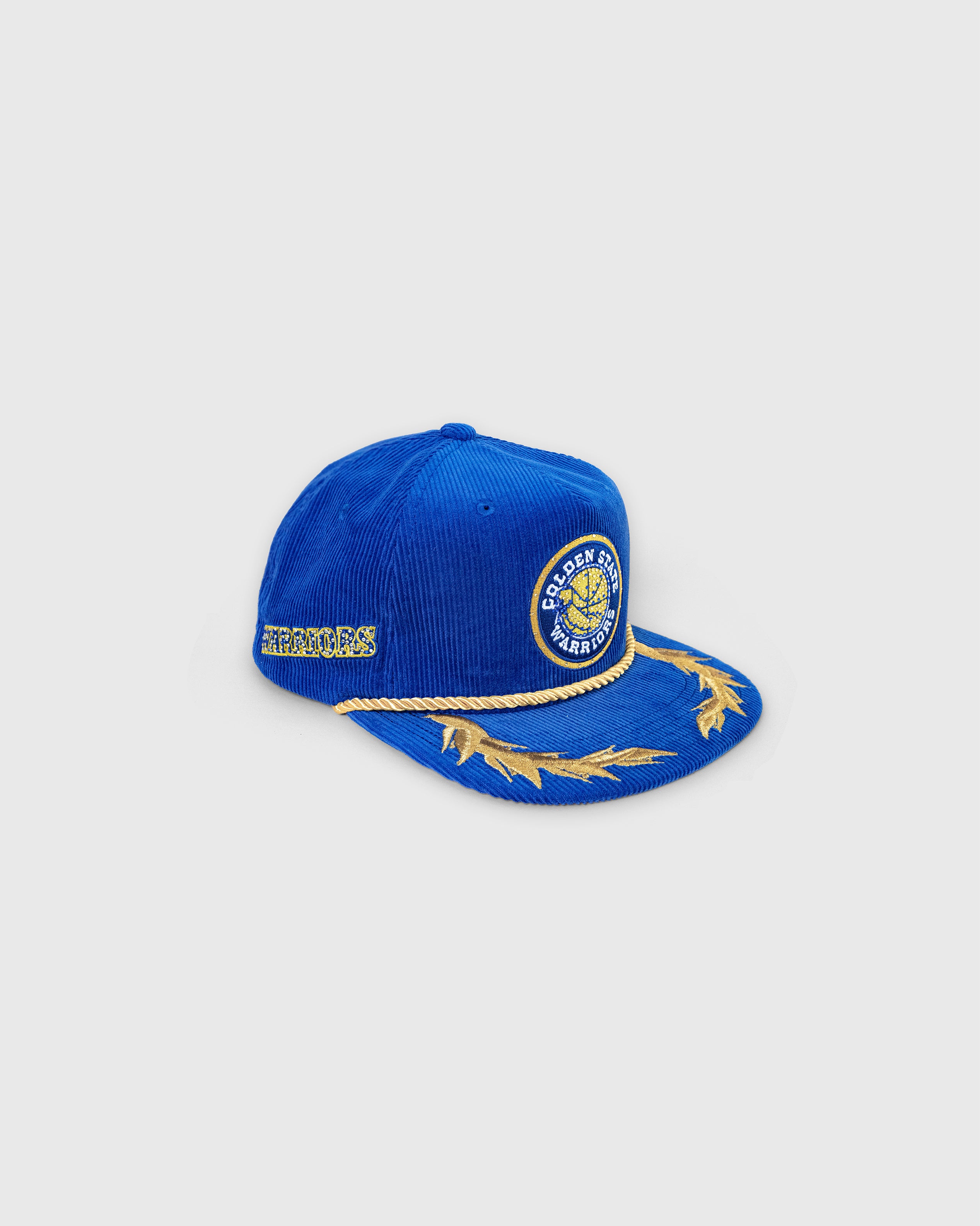 Golden State Warriors Corduroy Rhinestone Snapback Hat