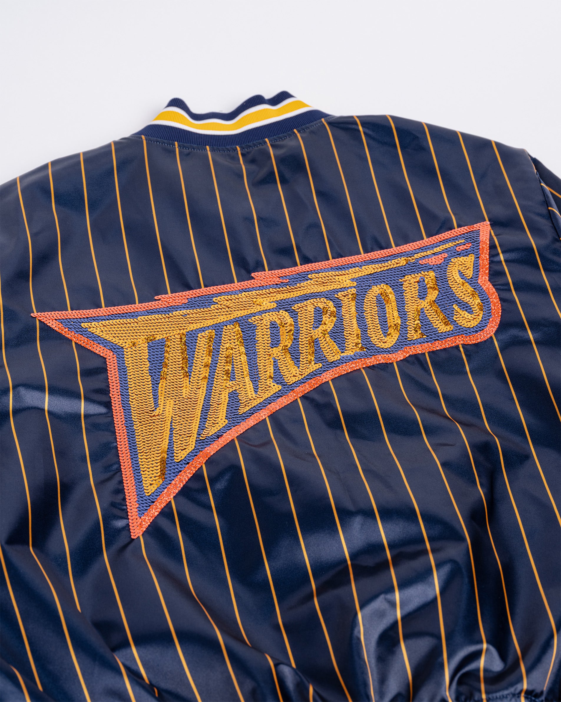 Golden State Warriors Satin Jacket